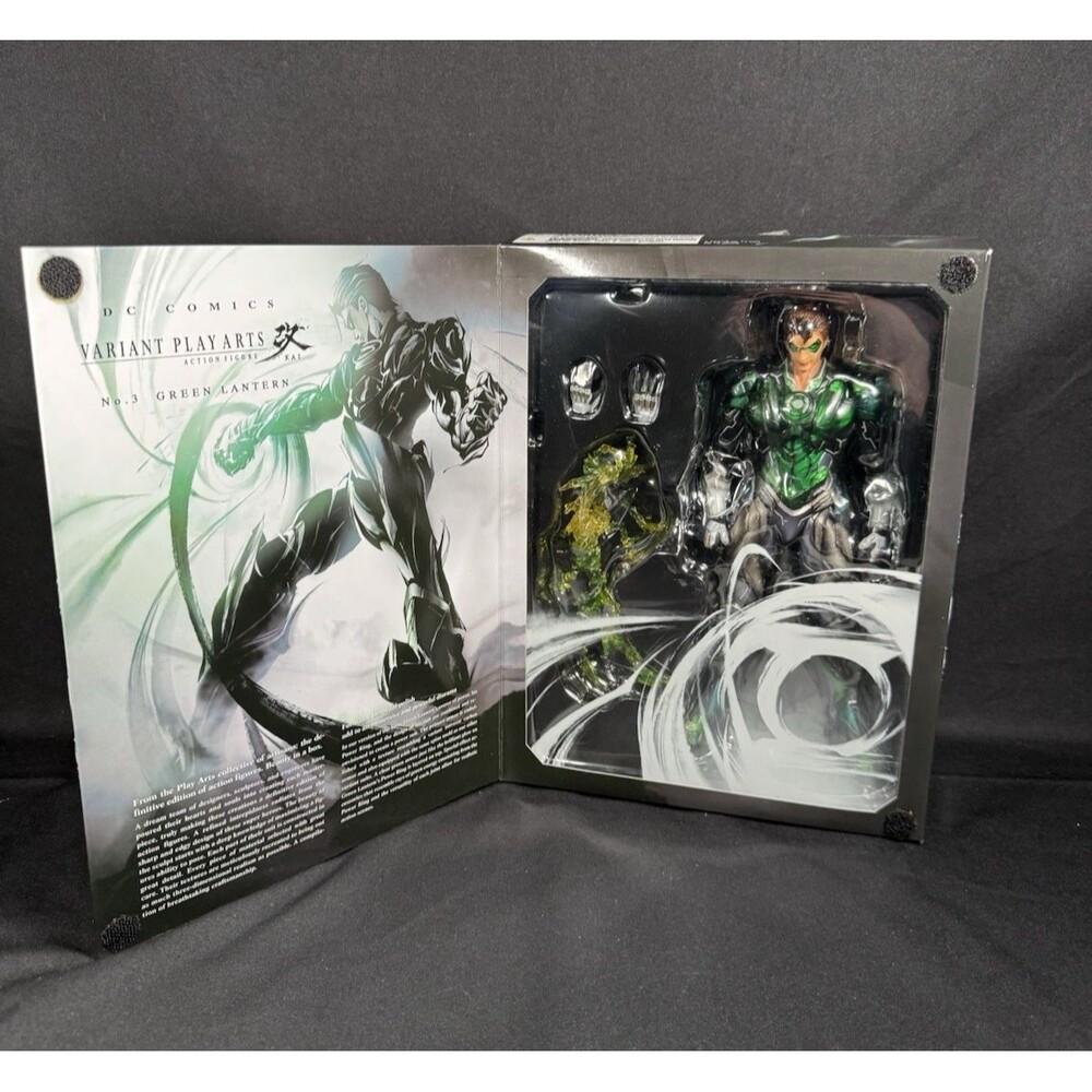 Square Enix DC Comics Variant Play Arts Kai No 3 Green Lantern Action Figure